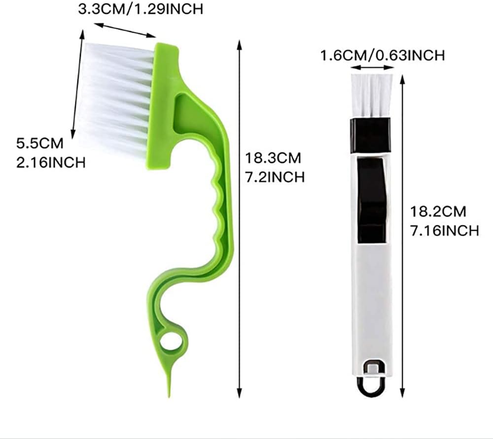 UWEME 6pcs Crevice Gap Cleaning Brush Kit
