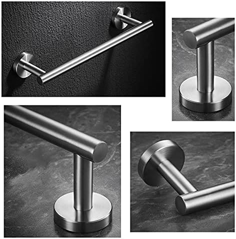 TiStm Towel Rail 30Cm-88Cm Stainless Steel Brushed Silver Wall Mounted Towel Bar