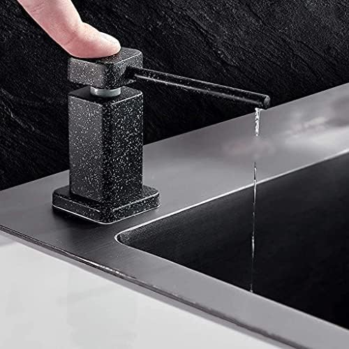 KAAZEE Brass Countertop Dish Soap Dispenser 250ML 360 Rotating Pump