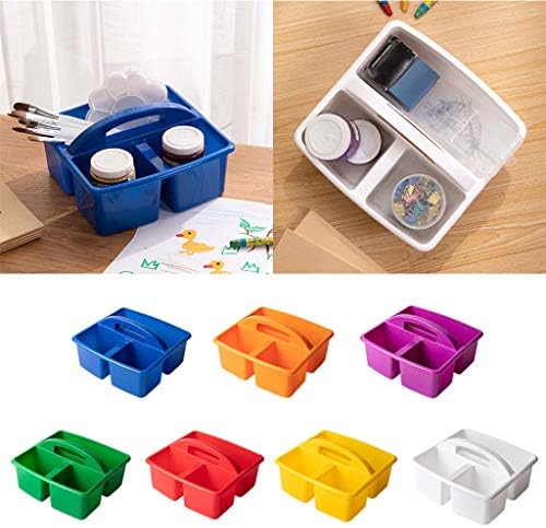 PMFACE 3 Compartment Storage Bin with Handle 1