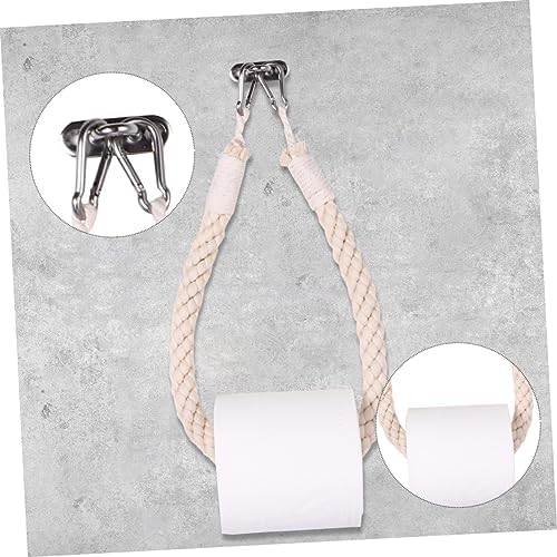 Hoement Nautical Rope Toilet Paper Holder