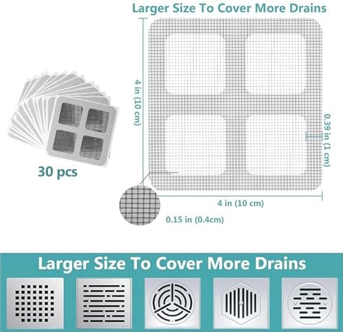 HeartfeltYIre 30pcs Disposable Hair Catcher Screen Sticker