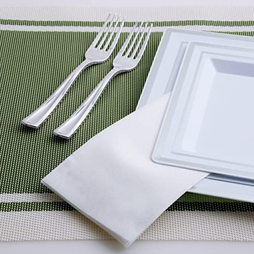 200 Pack Soft Cloth-Like Disposable Hand Towels