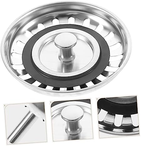 DIYEAH Leak-proof Drain Strainer for Kitchen Bath and Laundry