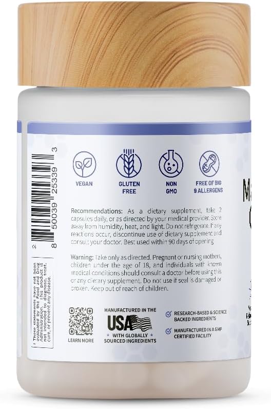 Snap Supplements 3-in-1 Magnesium Complex Capsules