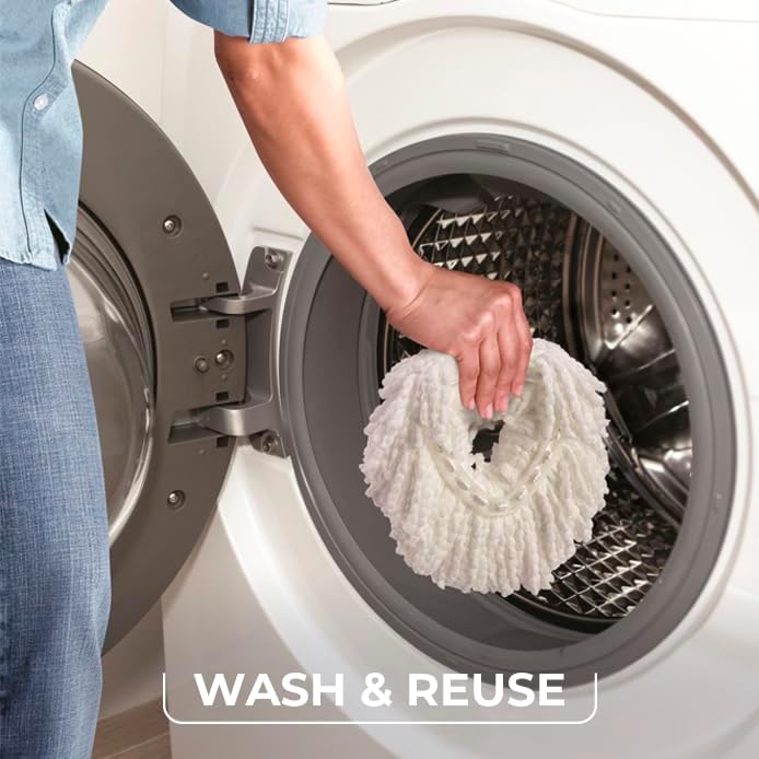O-Cedar Easywring Microfiber Spin Mop Bucket