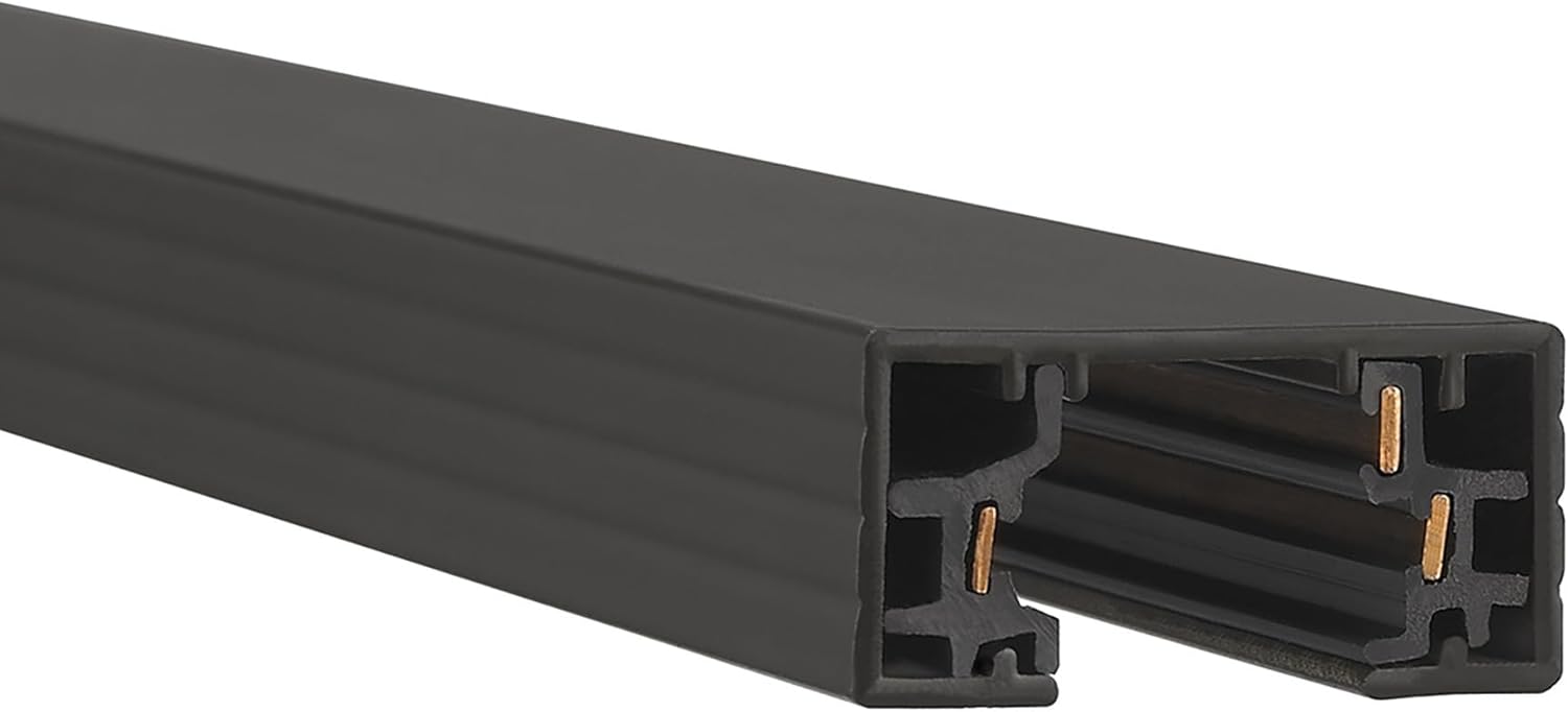 WAC Lighting 8FT H Track Single Circuit Field Cuttable Black