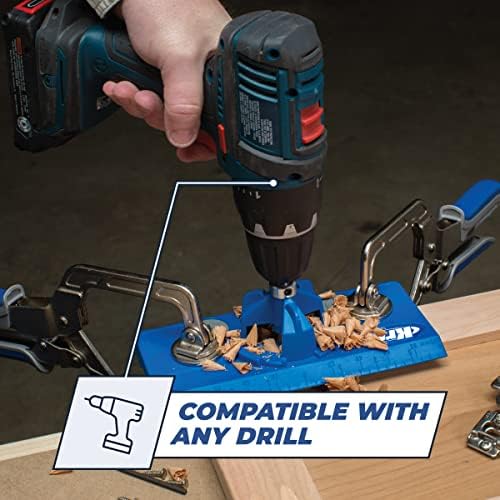 Kreg KHI-HINGE Concealed Hinge Jig - Cabinet Door Installation Tool