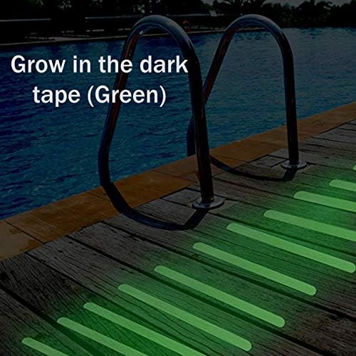 Kyerivs Non-Slip Bathtub Stickers with Glow Luminous Safety Treads
