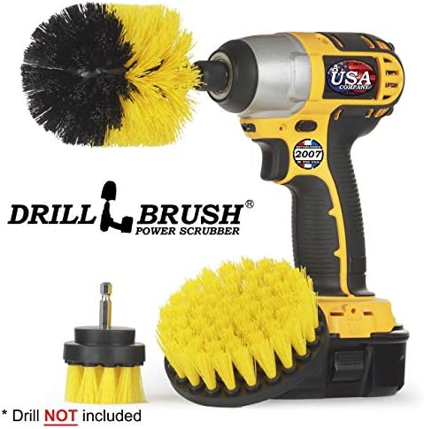 Drillbrush Power Brush Set for Bathroom Cleaning
