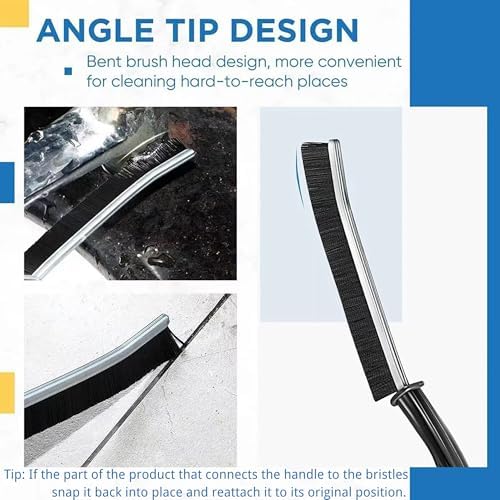 Hiyniaz 3Pcs Crevice Cleaning Brush Tool Set