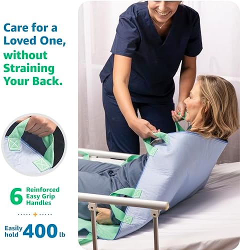 Improvia Positioning Bed Pad 34x36 with Handles