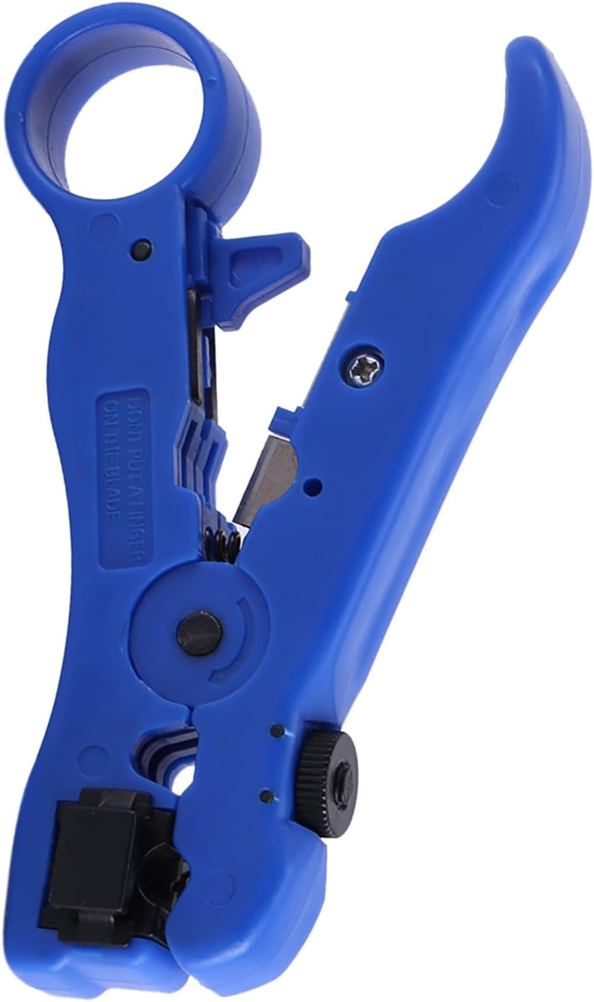 GOTOTOP Coaxial Cable Stripper Tool with Adjustable Blades 1