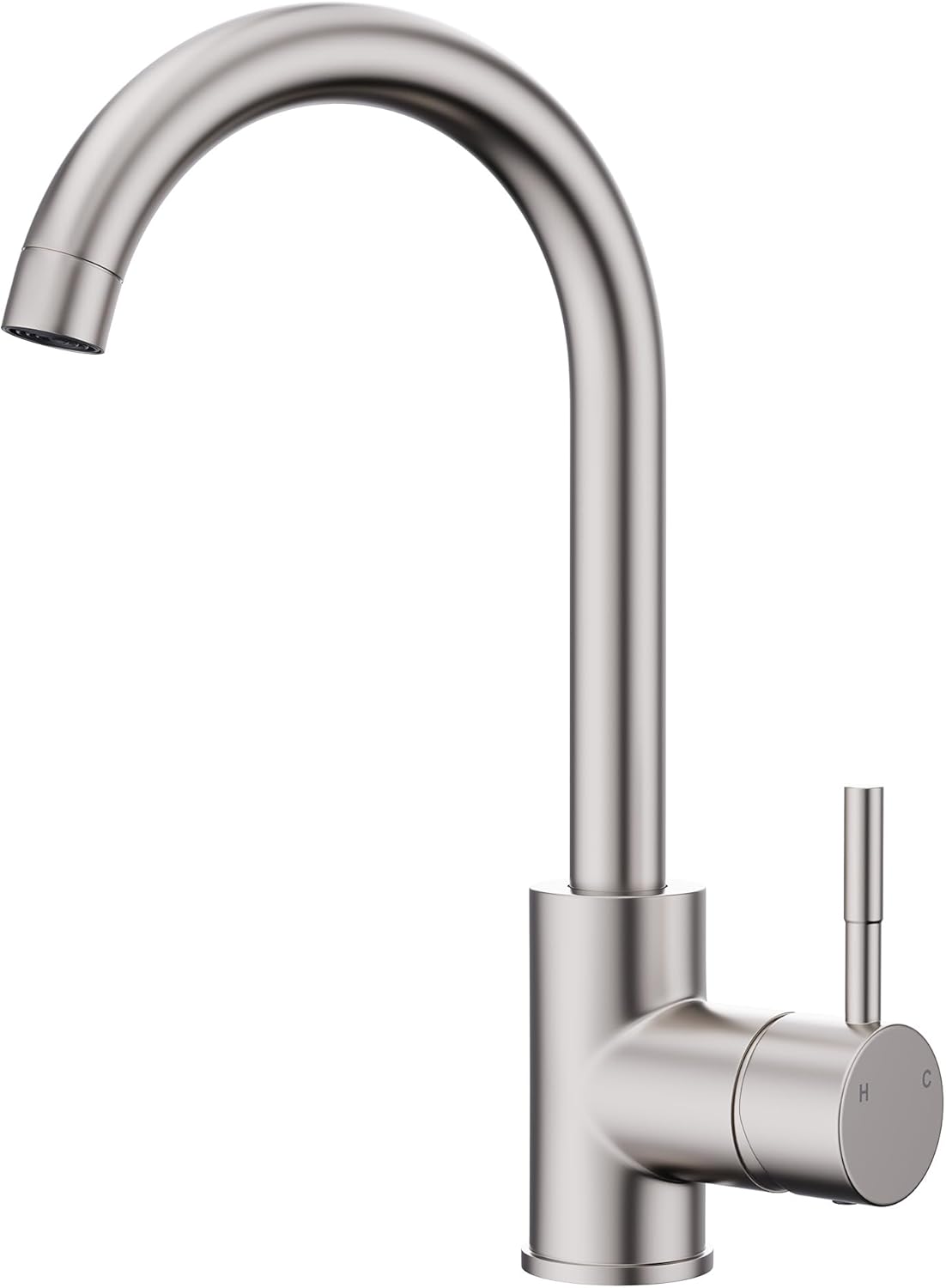 GIMILI Bar Sink Faucet Single Hole Brushed Nickel