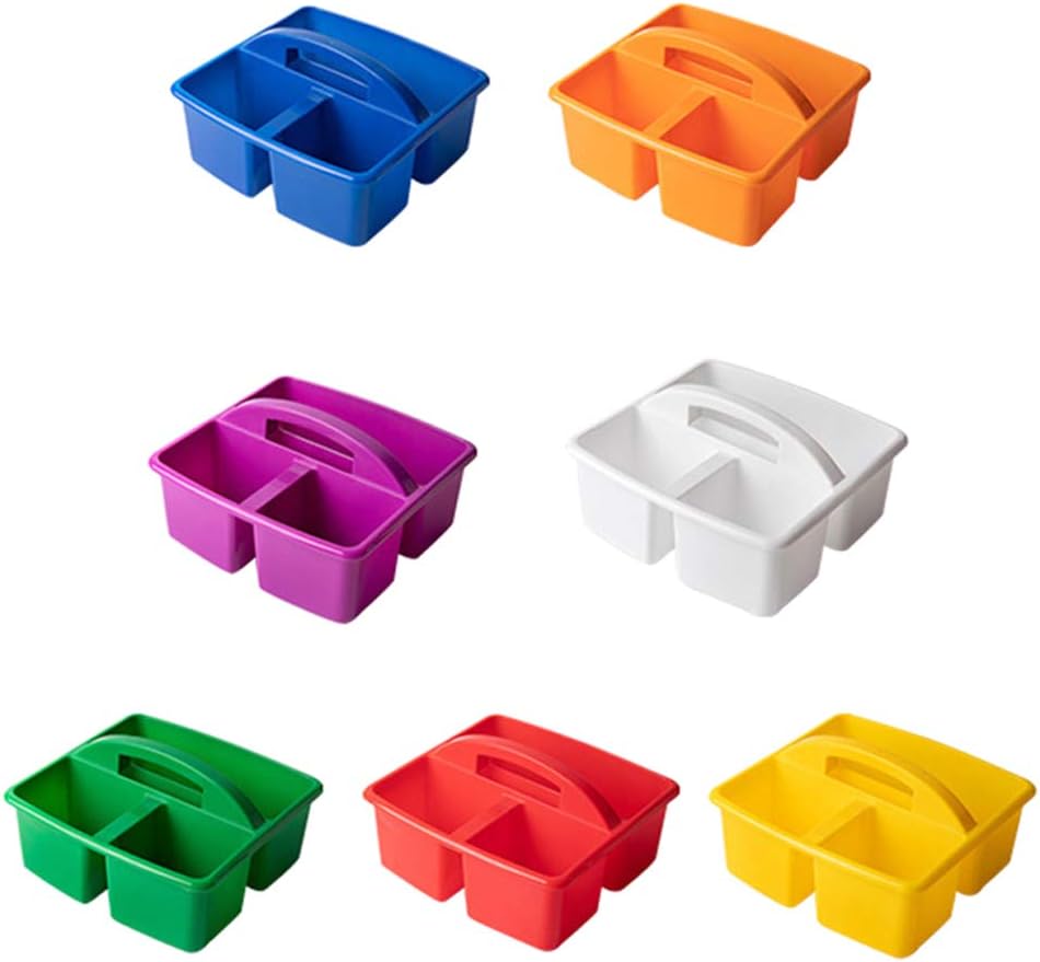 PMFACE 3 Compartment Storage Bin with Handle 1
