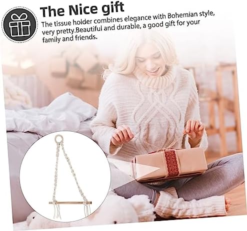Cozy Scandinavian Style Wall Mount Tissue Holder