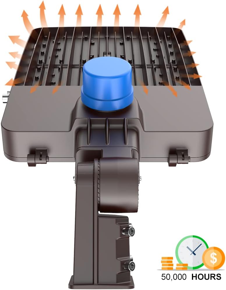 150W LED Street Light 6 Pack 22500 Lumens 5000K 5Yr Warranty IP65