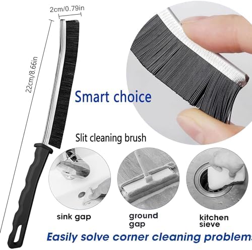 TURUM 6Pcs Crevice Cleaning Brush Tool Set