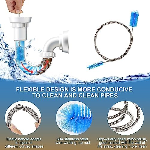 11pcs Long Pipe Cleaner Set with Key Ring 1