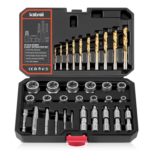 Kolvoii 39 PCS Screw Extractor Set