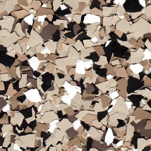 25 LB Box Epoxy Flake - Grayish White Decorative