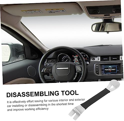 Angoily 2 Pcs Stainless Steel Pry Bar Tool Kit