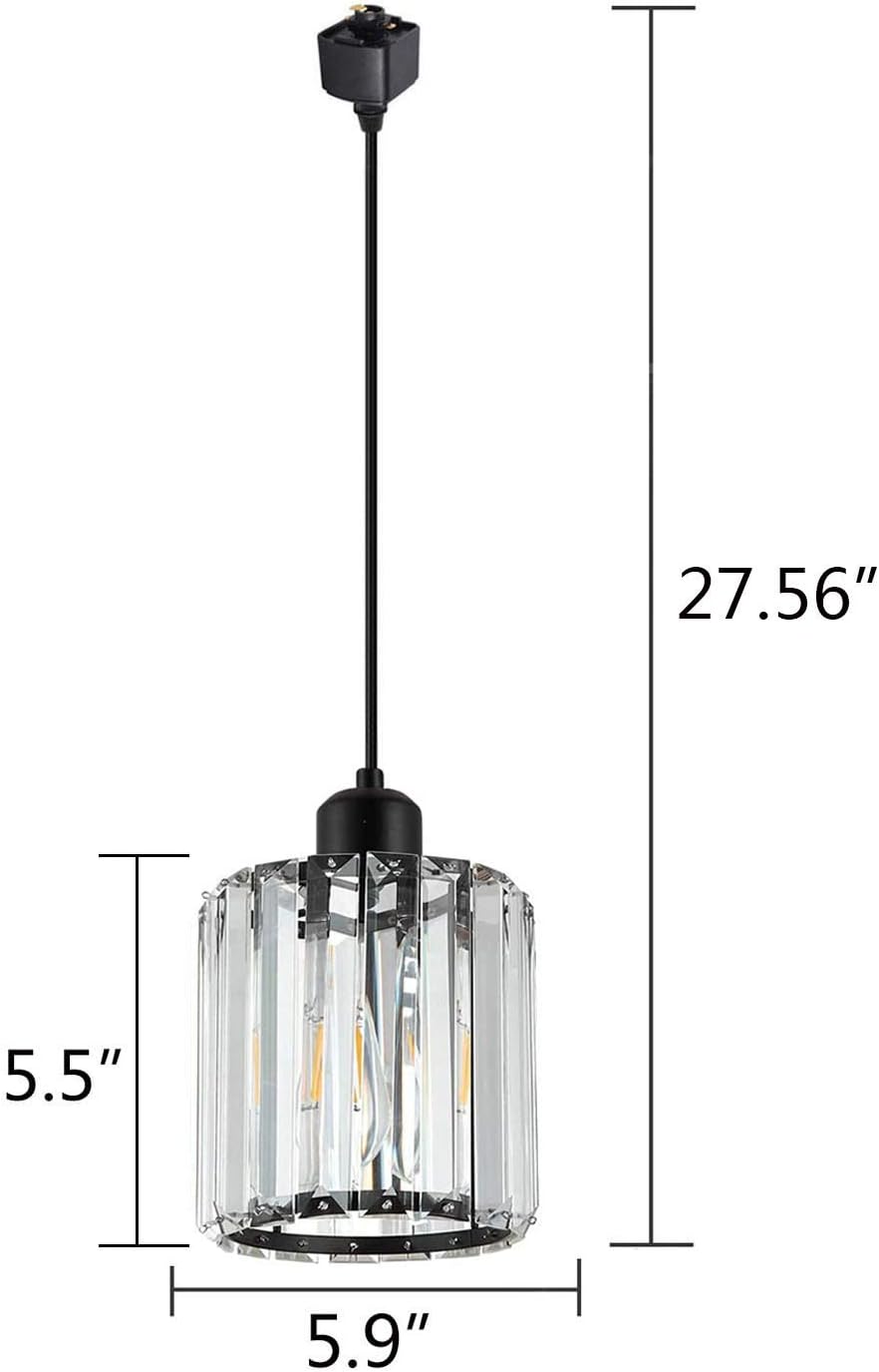Kiven 3-Light H Track Pendant Sconces Matte Black