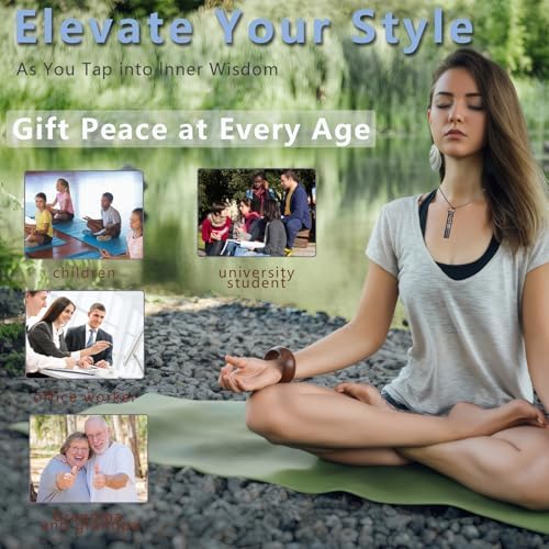 YNbaby 528Hz Meditation Whistle - Stress Relief Accessories with Obsidian Zodiac Sound Therapy