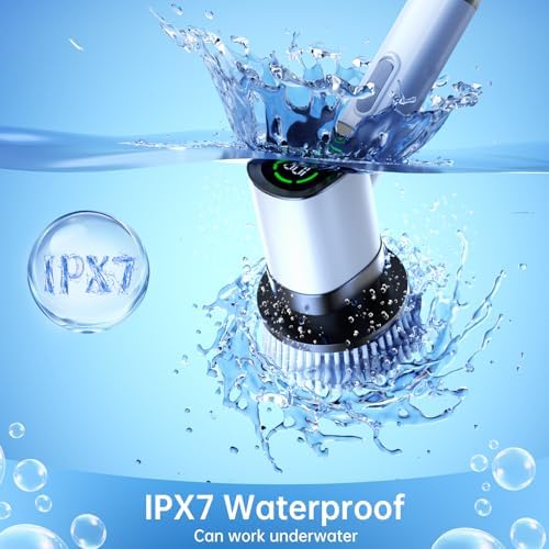 EYEFEAT Electric Spin Scrubber Cordless Waterproof