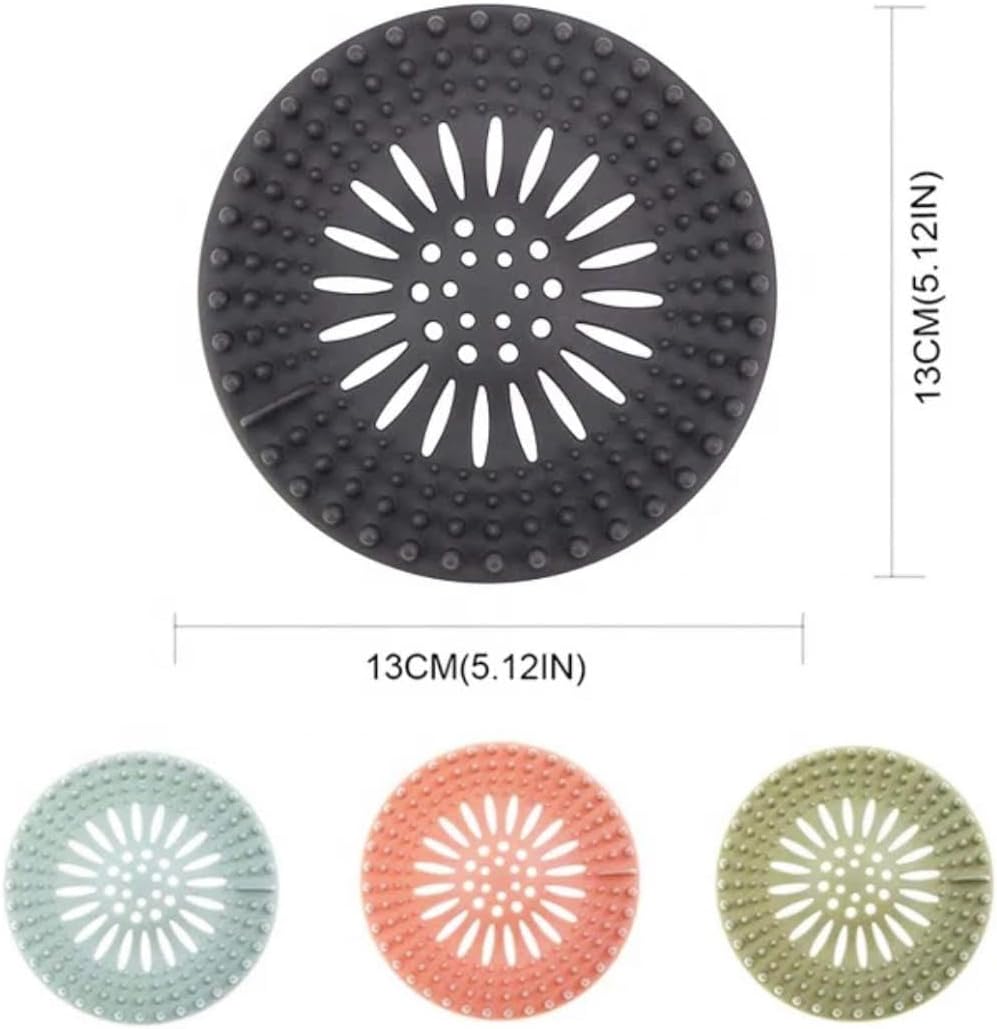 Kisskin Hair Catcher Drain Protector 5 Pack