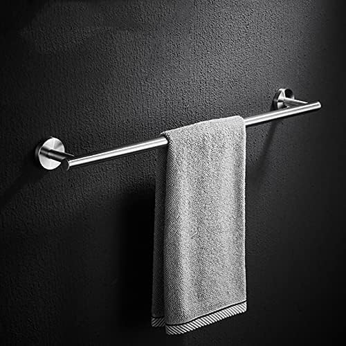 TiStm Towel Rail 30Cm-88Cm Stainless Steel Brushed Silver Wall Mounted Towel Bar