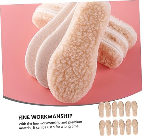 Gogogmee Warm Fleece Insoles for Winter and Everyday Use