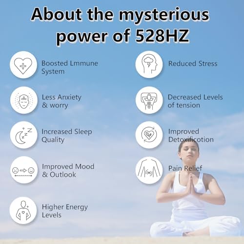 YNbaby 528Hz Meditation Whistle - Stress Relief Accessories with Obsidian Zodiac Sound Therapy