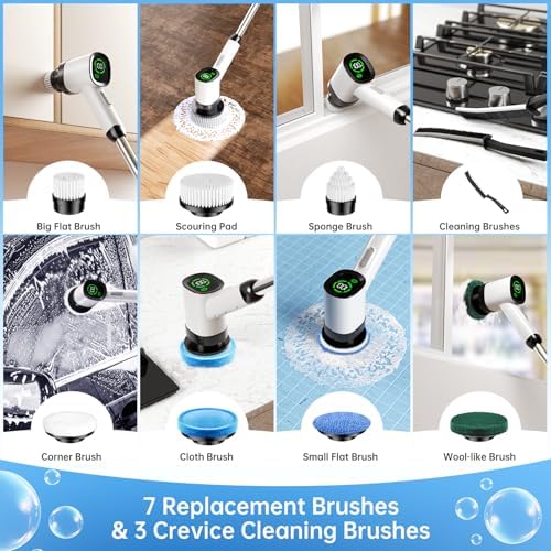 EYEFEAT Electric Spin Scrubber Cordless Waterproof