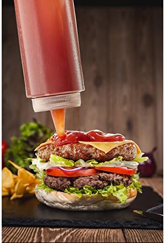 Tablecraft 12 oz Squeeze Bottle with Cone Tip