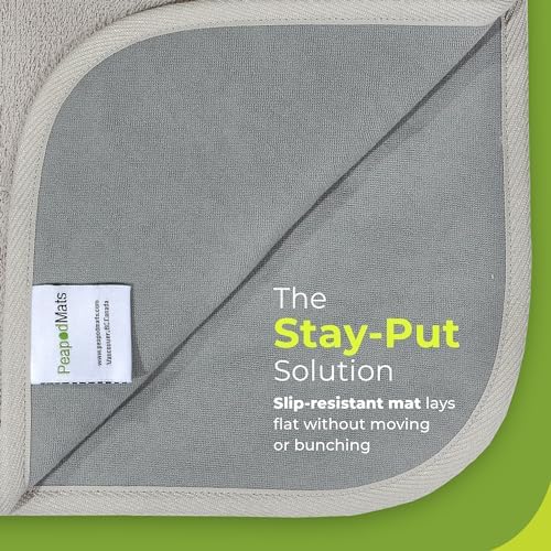 PeapodMats Incontinence Pads 15x15 for Chair Bed Use
