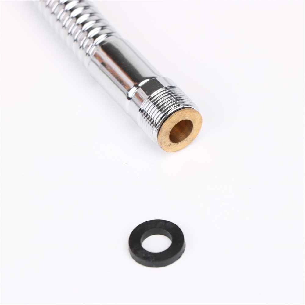 Stainless Steel Chrome Pull Out Faucet Hose Replacement