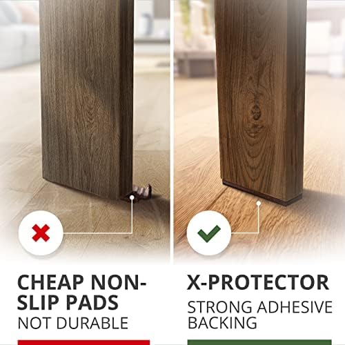 X-Protector Non-Slip Furniture Grips 8 Pcs 15 x 5 1