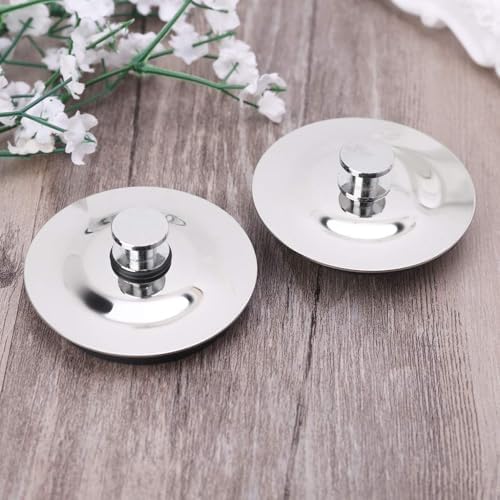 TENYELE Stainless Steel Rubber Drain Plug Water Stopper Tool
