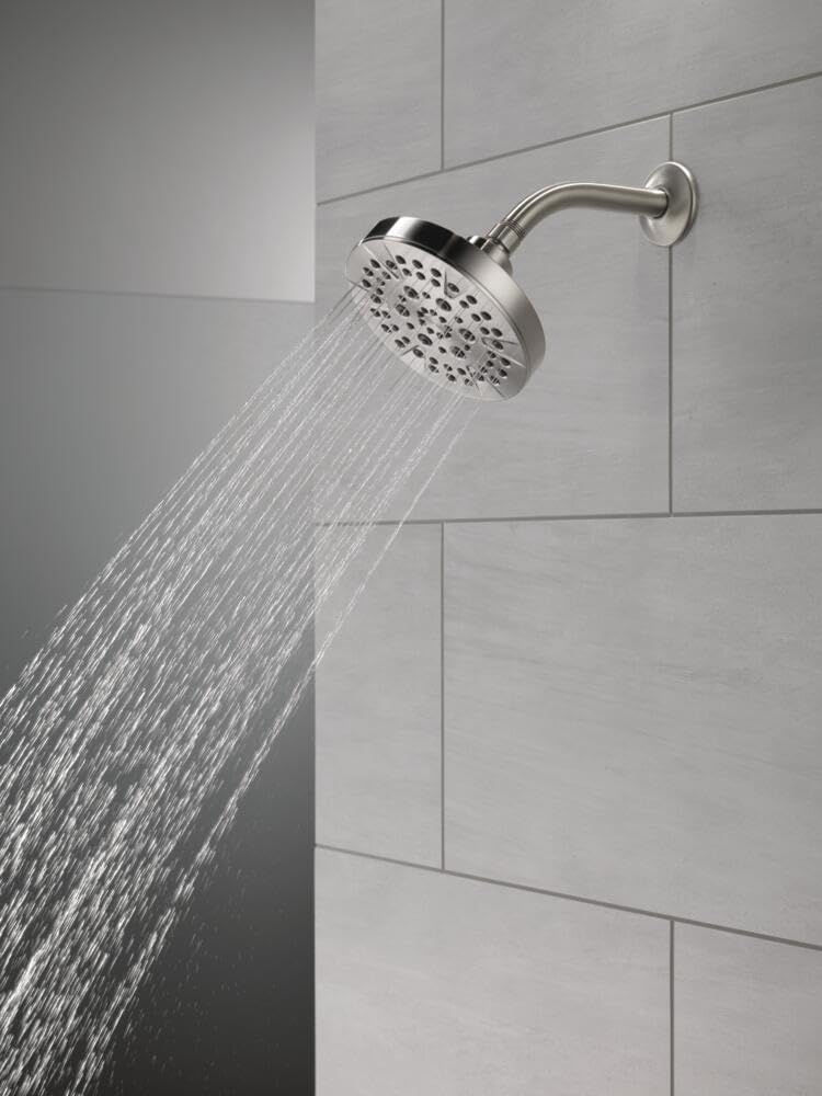 Delta 5-Spray Chrome Shower Head with Pause Feature
