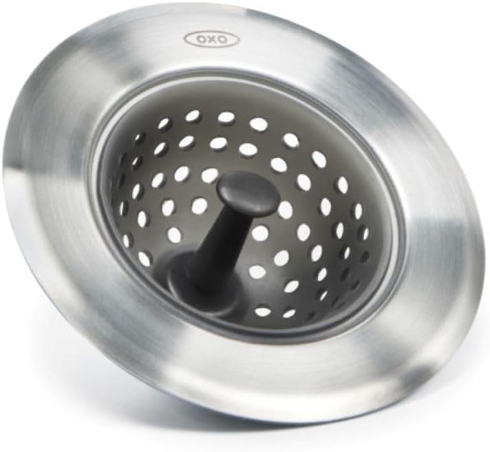 OXO Good Grips Silicone Sink Strainer Black