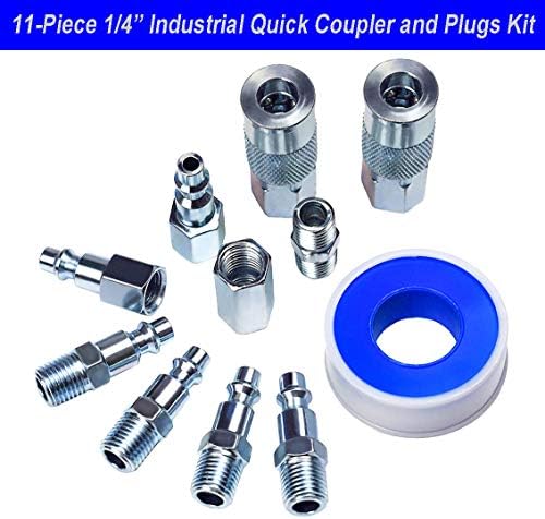 YOTOO Heavy Duty Air Compressor 20-Piece Accessory Kit
