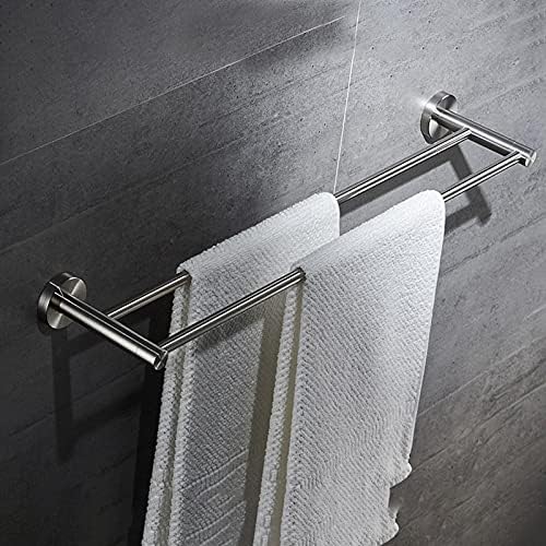 TiStm Wall Mounted Towel Rail Stainless Steel Brushed Finish