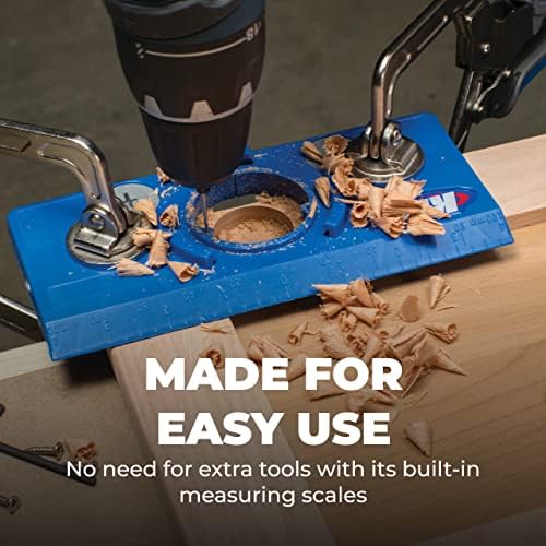Kreg KHI-HINGE Concealed Hinge Jig - Cabinet Door Installation Tool