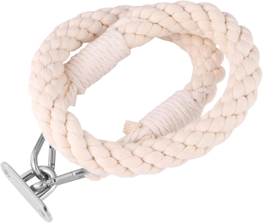 LIFKICH Nautical Rope Toilet Paper Holder with Stainless Steel Bracket 1