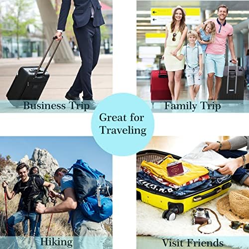 Hooqict 4 Pack Travel Toothbrush Cases