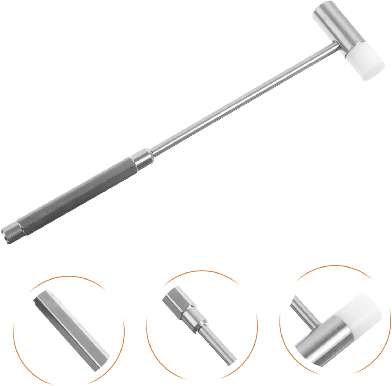 OSALADI Stainless Steel Watch Repair Mallet Hammer 1
