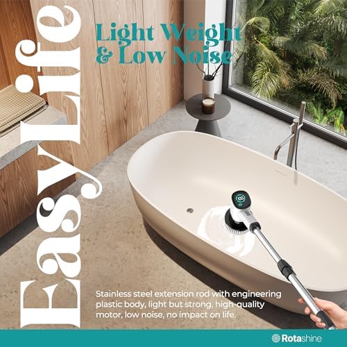 RotaShine Electric Spin Scrubber with 7 Heads