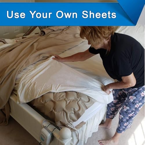 Carex Alternating Air Pressure Mattress Pad with Electric Pump