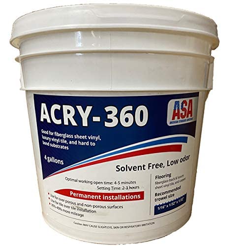 ASA Multipurpose Flooring Adhesive 4 Gallons 1